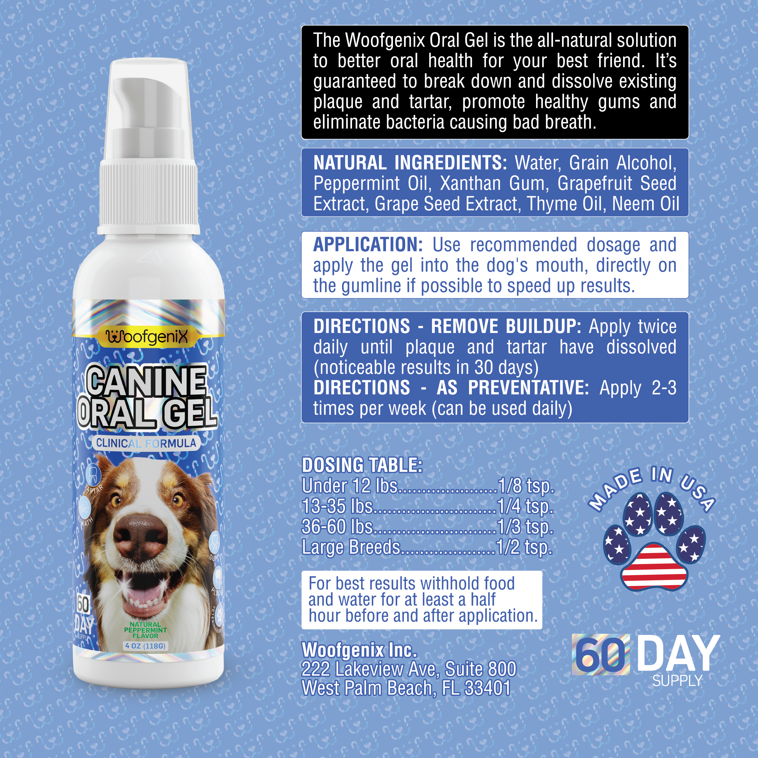 Canine Oral Gel